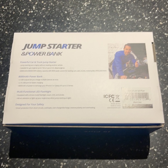 Portable Jump Starter 12V Car&Truck  J8 plus 🚗🛻 - Picture 2 of 5